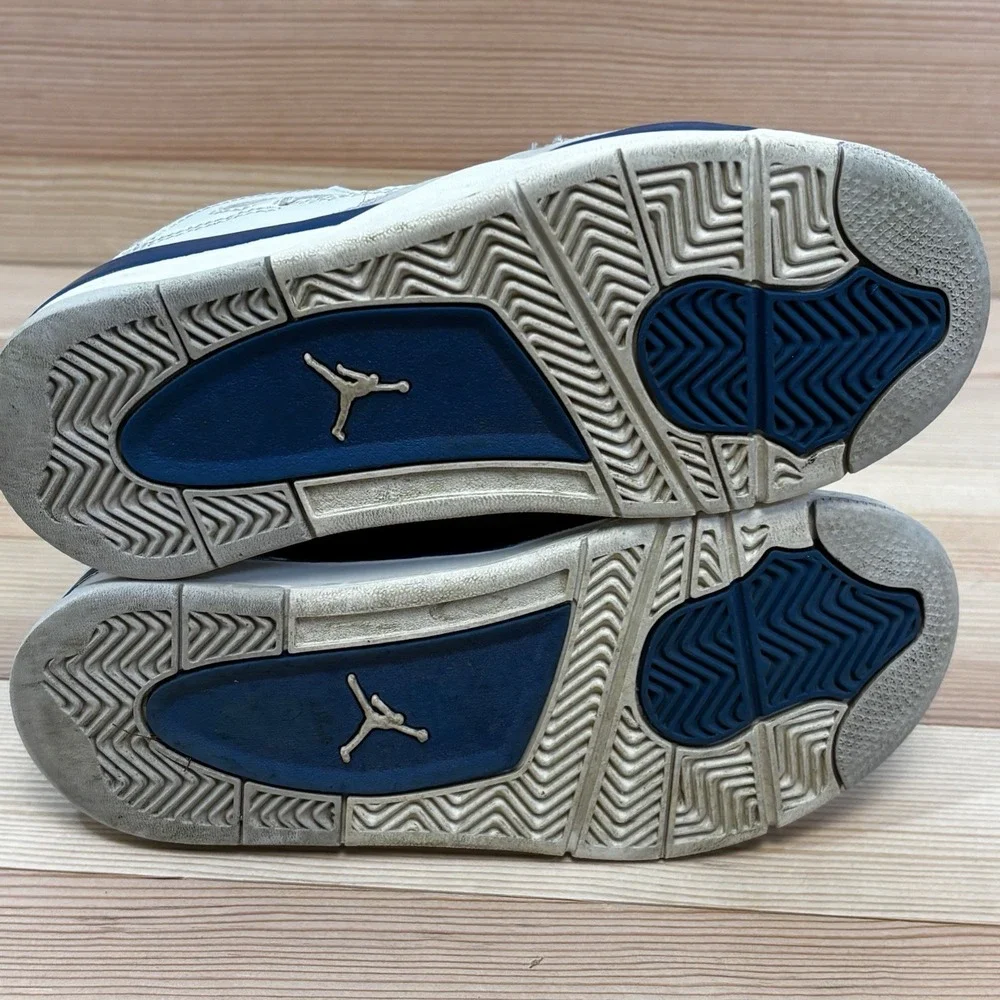 Nike Air Jordan 4 Boys' military blue US 1 Y